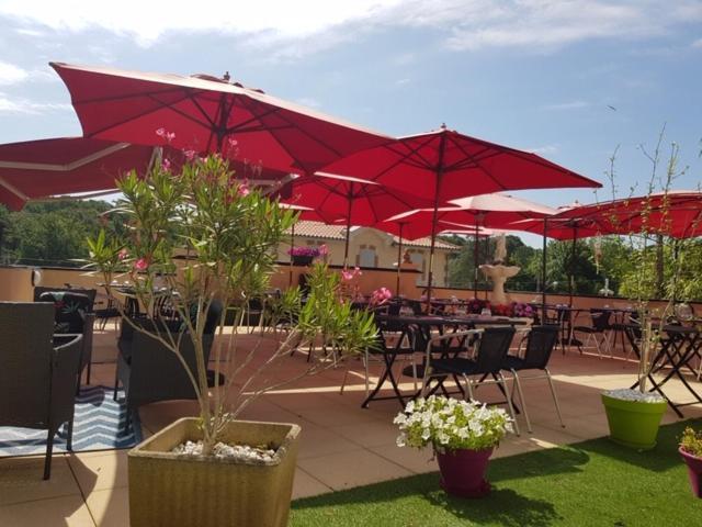 Hotel Restaurant Les Kakis Barbotan-les-Thermes Exterior foto