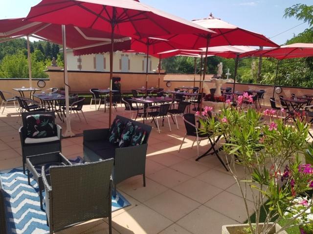 Hotel Restaurant Les Kakis Barbotan-les-Thermes Exterior foto