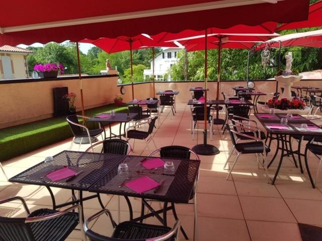 Hotel Restaurant Les Kakis Barbotan-les-Thermes Exterior foto